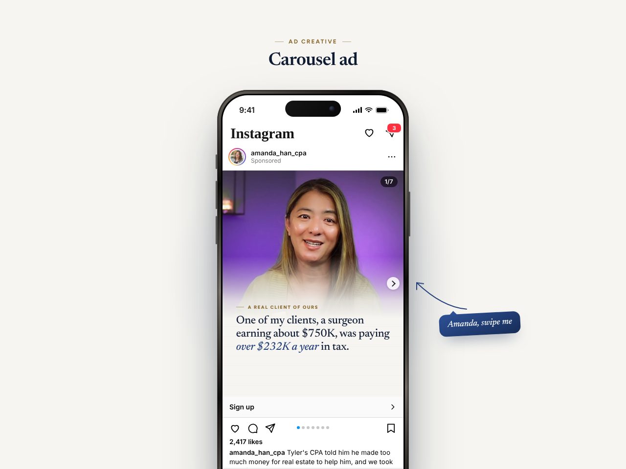 Carousel preview